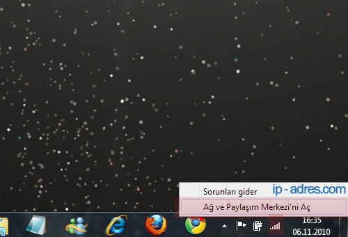 Windows 7 DNS Ayarları Değiştirme